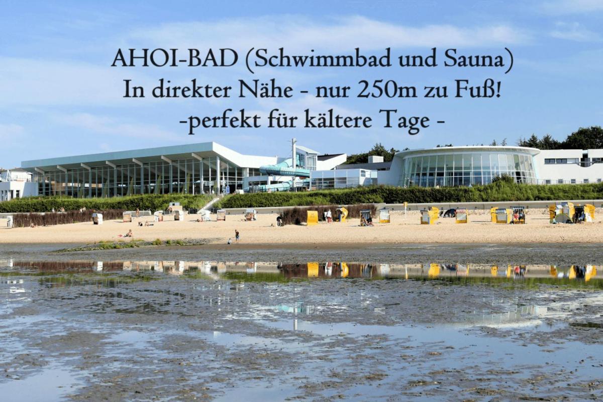Traumhafte Ferienwohnung "Seekueste" In Cuxhaven - Duhnen In 1A Lage Im Haus Elbe 1 !!! 50M Zum Strand !!! ภายนอก รูปภาพ